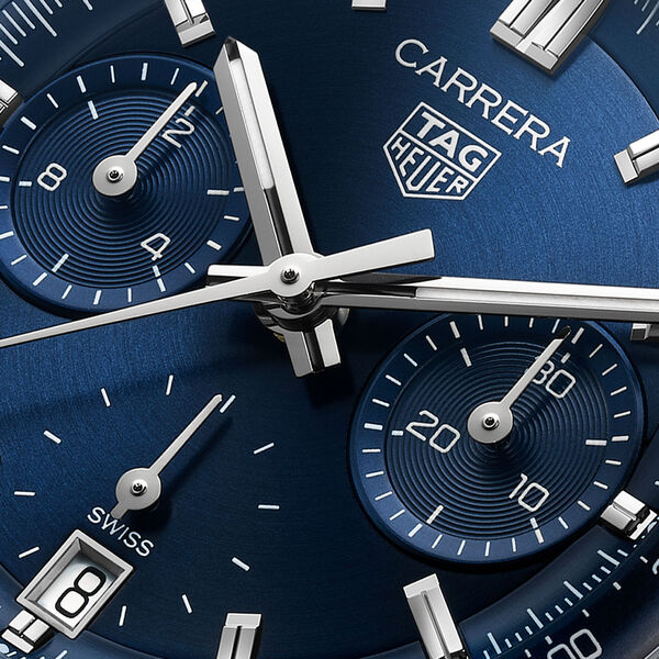 Carrera Automatic Chronograph 39 mm Stainless Steel