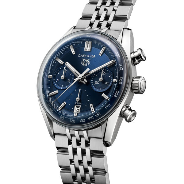 Carrera Automatic Chronograph 39 mm Stainless Steel