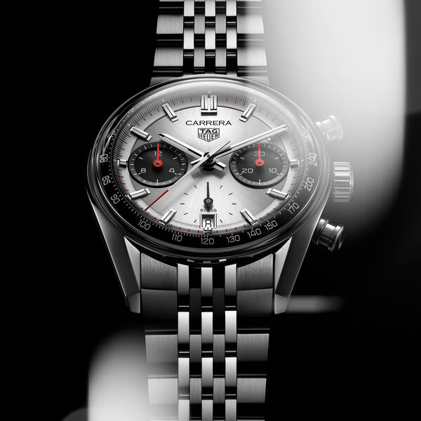 Carrera Automatic Chronograph 39 mm Stainless Steel