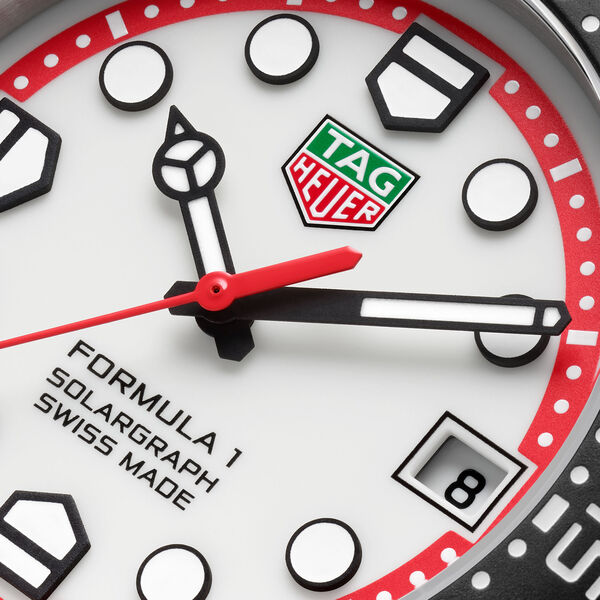 Formula 1 Solargraph 38 mm Stainless Steel