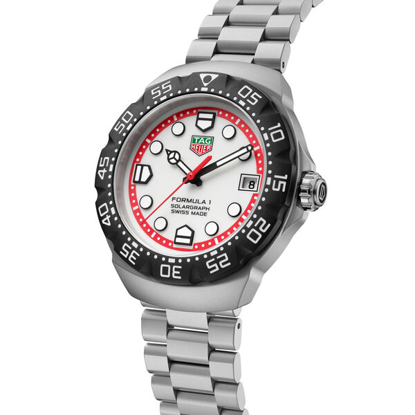 Formula 1 Solargraph 38 mm Stainless Steel