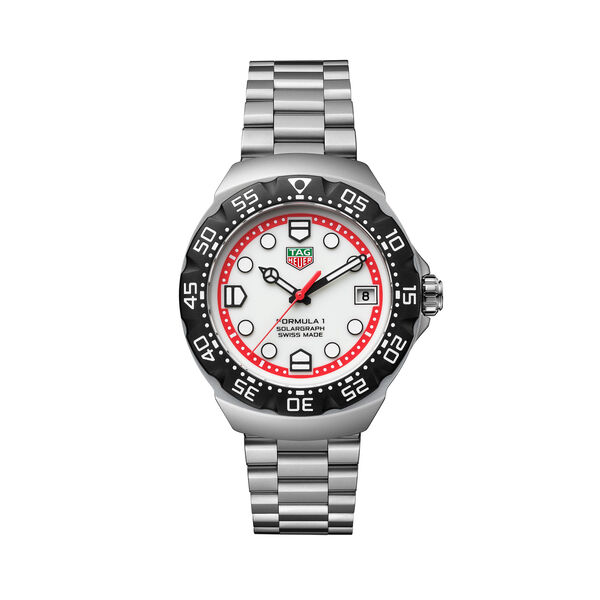 Formula 1 Solargraph 38 mm Stainless Steel