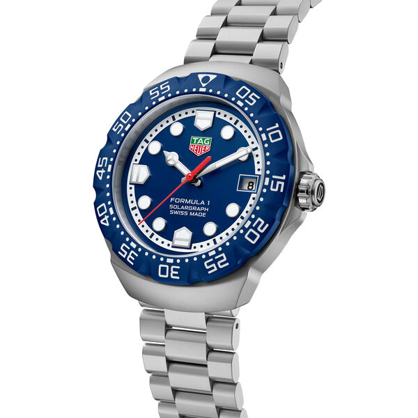 Formula 1 Solargraph 38 mm Stainless Steel