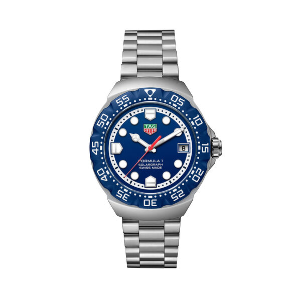 Formula 1 Solargraph 38 mm Stainless Steel