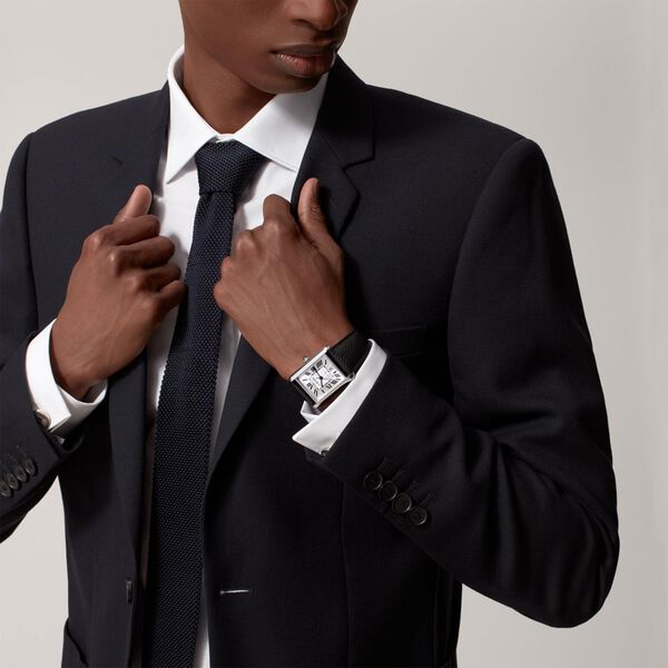 Tank Must Extra-Large Automatic 41 x 31 mm Stainless Steel