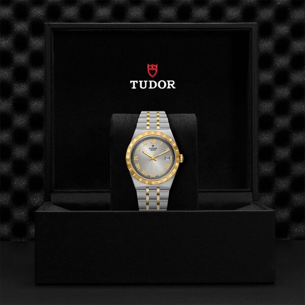 Royal Automatic 38 mm Yellow Gold and Stainless Steel