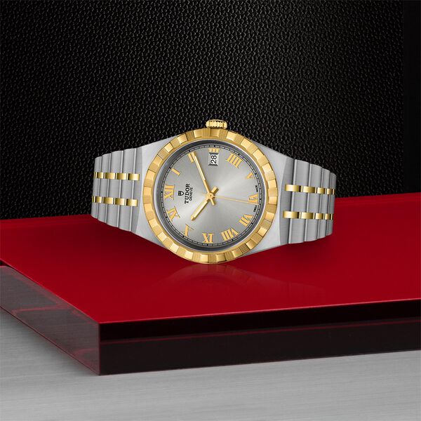 Royal Automatic 38 mm Yellow Gold and Stainless Steel