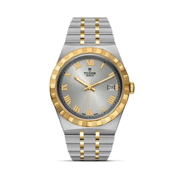 Royal Automatic 38 mm Yellow Gold and Stainless Steel
