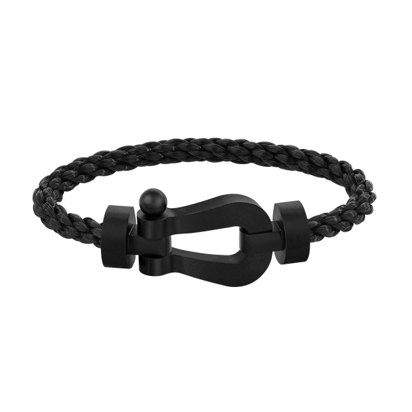 Force 10 Extra Large ADLC Titanium Cable Bracelet