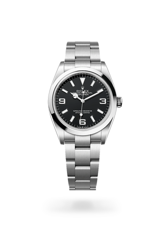 rolex Explorer in Oystersteel, M124270-0001 - Maison Birks