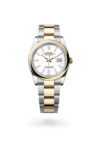 rolex Datejust in Yellow Rolesor, M126203-0020 - Maison Birks