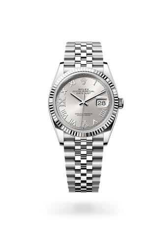 rolex Datejust in White Rolesor, M126234-0029 &ndash; Maison Birks