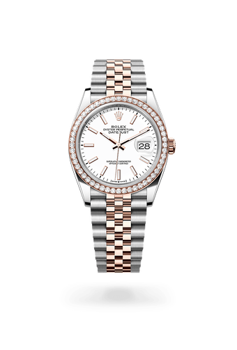 rolex Datejust in Everose Rolesor, M126281RBR-0005 - Maison Birks