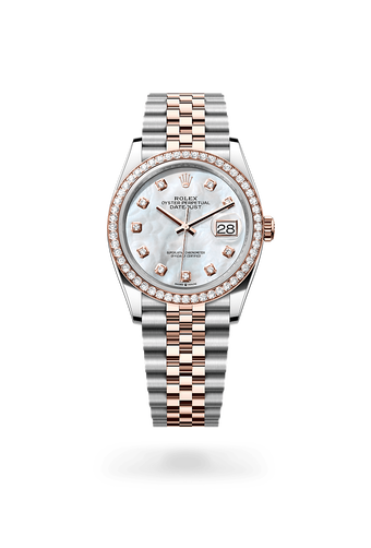 rolex Datejust in Everose Rolesor, M126281RBR-0009 - Maison Birks