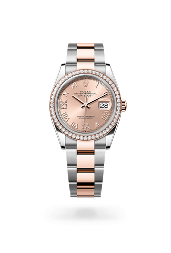 rolex Datejust in Everose Rolesor, M126281RBR-0016 - Maison Birks