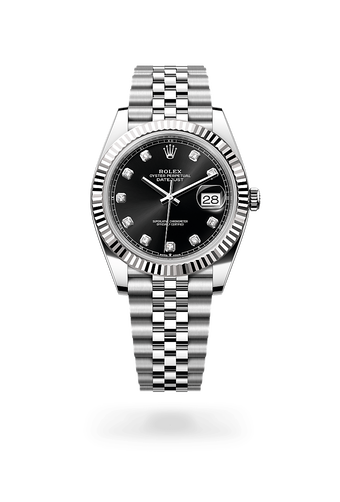 rolex Datejust in White Rolesor, M126334-0012 - Maison Birks