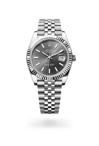 rolex Datejust in White Rolesor, M126334-0014 - Maison Birks