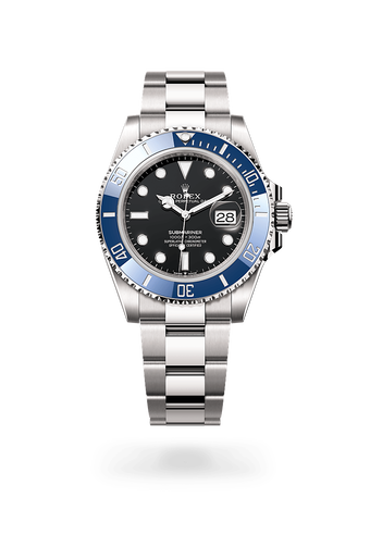 Rolex Submariner in 18 ct white gold, M126619LB-0003 - Maison Birks