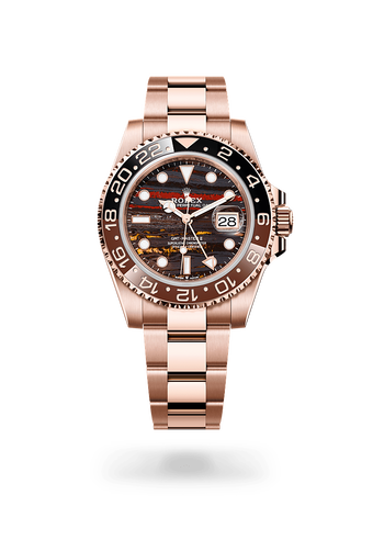 rolex GMT-Master II in 18 ct Everose gold, M126715CHNR-0002 - Maison Birks