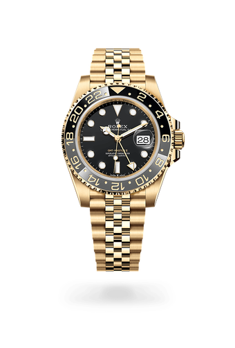 rolex GMT-Master II in 18 ct yellow gold, M126718GRNR-0001 - Maison Birks