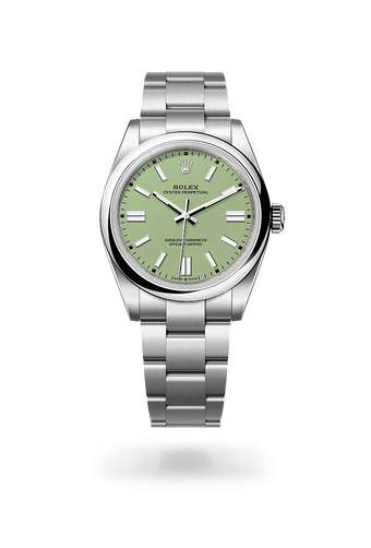 rolex Oyster Perpetual in Oystersteel, M134300-0006 - Maison Birks
