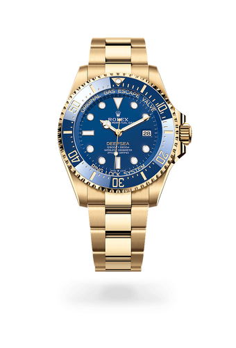 rolex Deepsea in 18 ct yellow gold, M136668LB-0001 - Maison Birks