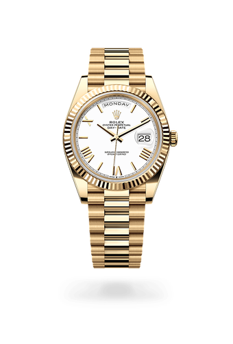 rolex Day-Date in 18 ct yellow gold, M228238-0042 - Maison Birks