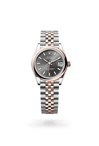 rolex Datejust in Everose Rolesor, M278241-0018 - Maison Birks