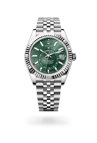 rolex Sky-Dweller in White Rolesor, M336934-0002 - Maison Birks