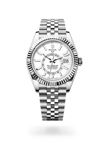 rolex Sky-Dweller in White Rolesor, M336934-0004- Maison Birks