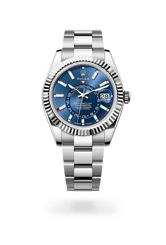 rolex Sky-Dweller in White Rolesor, M336934-0005 - Maison Birks