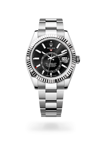 rolex Sky-Dweller in White Rolesor, M336934-0007 - Maison Birks