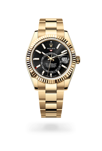 rolex Sky-Dweller in 18 ct yellow gold, M336938-0002 - Maison Birks