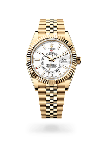 rolex Sky-Dweller in 18 ct yellow gold, M336938-0006 - Maison Birks
