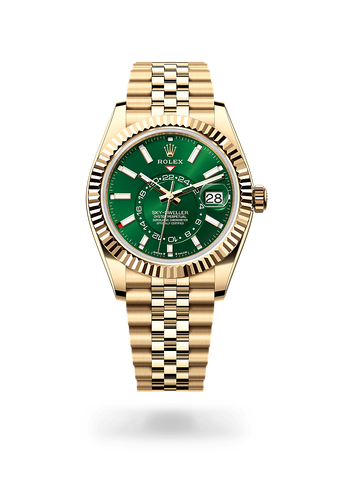 rolex Sky-Dweller in 18 ct yellow gold, M336938-0008 - Maison Birks