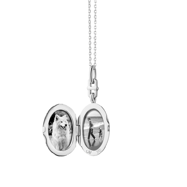 Slim Lockets Eve Silver Pendant