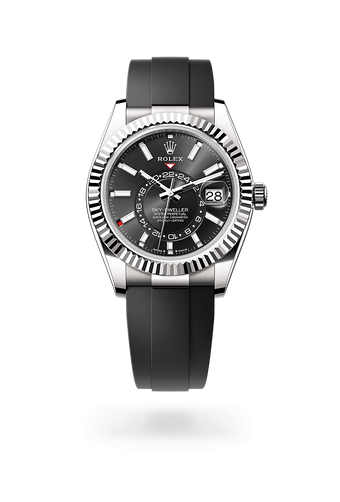 rolex Sky-Dweller in 18 ct white gold, M336239-0002 - Maison Birks